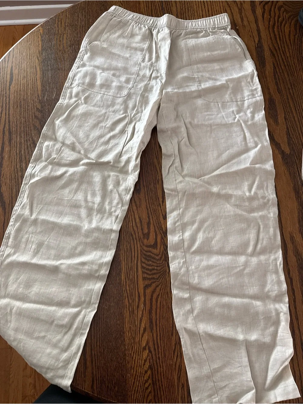 ZARA | Cream Utility Pants